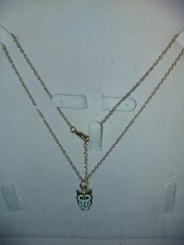 modeschmuck kette Neu Eule 