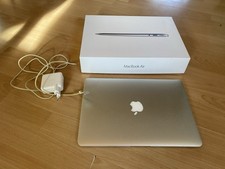 Apple MacBook Air 13" Zoll Silber 128GB SSD 8GB RAM Intel Core I5, 2015 Top!