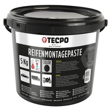 TECPO REIFENMONTAGEPASTE SCHWARZ 5 kg REIFEN MONTAGE-PASTE WAX MONTIERPASTE
