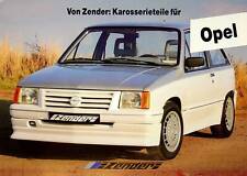 244364) Opel Corsa A Manta Ascona - Zender - Prospekt 198?