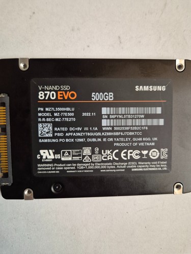 Samsung 870 evo - 870, lpddr4