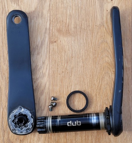 Sram eagle dub kurbeln - dub, set
