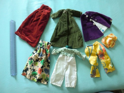 Vintage edle puppenkleider - vintage,