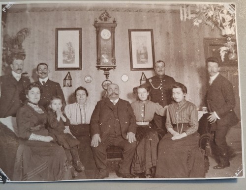 Foto vintage familienfeier - foto,