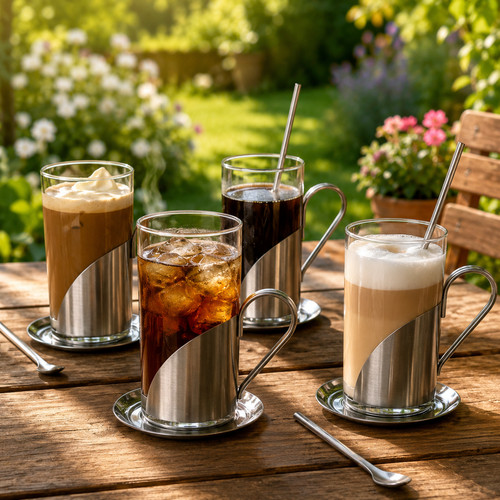 Teegläser set kaffeegläser - teegläser,
