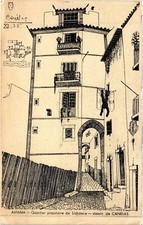 CPA AK Alfama, Quartier