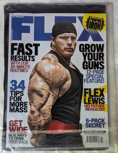 Flex magazine new sealed - new,