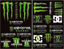 Motorrad Aufkleber Set 2Er Set