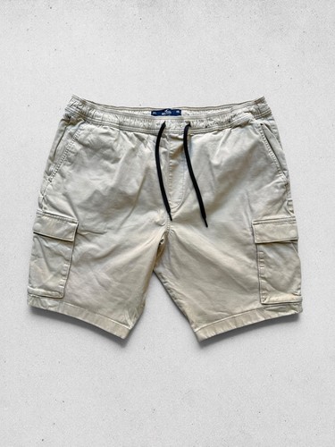Hollister beige cargo chino - hollister,