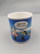 ULI STEIN - Tasse Katze & Pinguine "Macht Kein Scheiss, Jungs" Becher Gerd Koch
