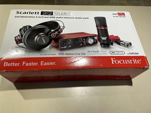 Focusrite scarlett 2i2 - focusrite,