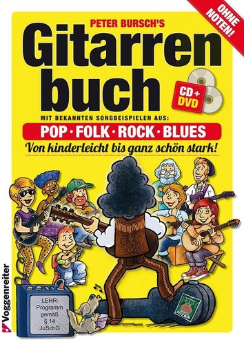 Gitarrenbuch mit dvd - gitarrenbuch, cd