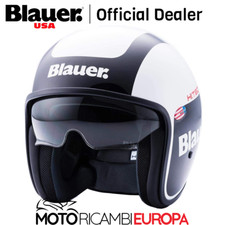 Helm Motorrad Scooter Blauer