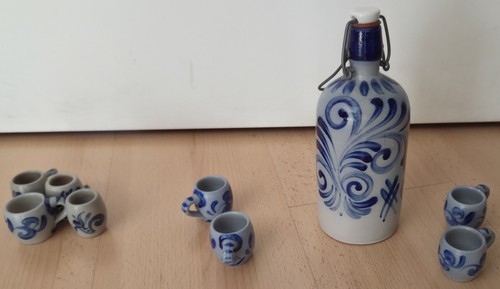 Steingut schnapskrug 600 - steingut,