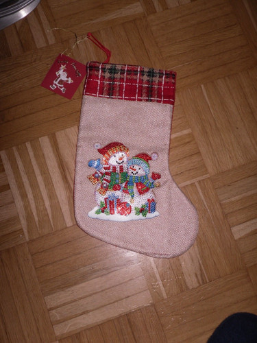 Nikolausstrumpf geschenktasche - nikolausstrumpf,
