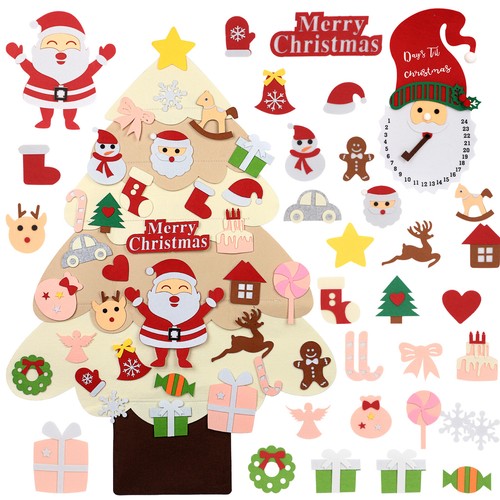 Filz weihnachtsbaum set diy - filz-weihnachtsbaum,