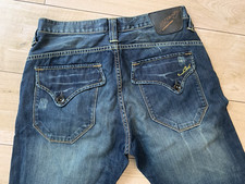 Herren Vintage Wash ED HARDY Audigier JEANS (33x32)