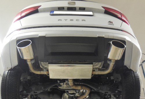 Fox sportauspuff seat ateca - fox,