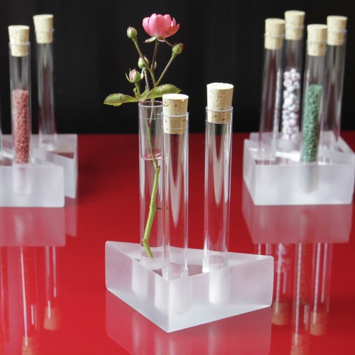 Acryl reagenzglashalter - acryl,
