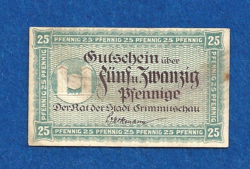 012 notgeld stadt - 10,