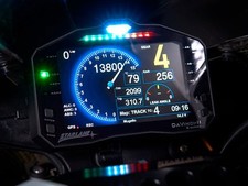 STARLANE DAVINCI II S X-SERIE GPS-STOPPUHRANZEIGE FÜR KAWASAKI ZX-10R 2006-2010