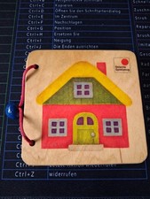 Holz Bilderbuch Selecta  Bauernhof  HOLZ wie neu 