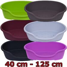 Hundebett Hundekorb Kunststoff Bett 48 cm - 125 cm robust und wetterfest