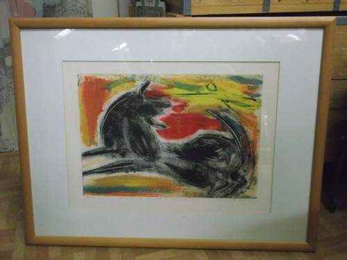 Bild druck lithographie - bild,