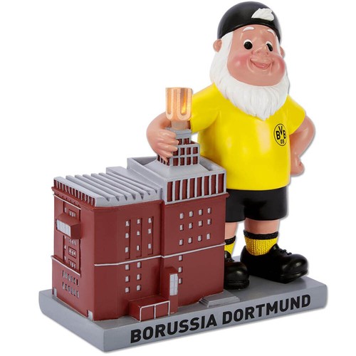 Bvb gartenzwerg turm mit led - gartenzwerg,