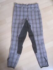 Pikeur Damen Reithose Gr. 38 braun kariert 