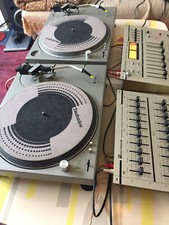 Technics SL1200 MK1 Mixer EQ Liese DJ-Set von 1980 oldschool für Vinyl Kenner