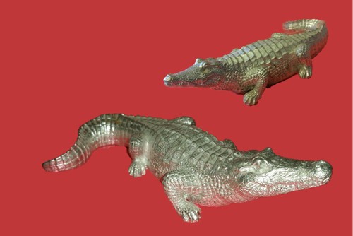 Zinn giessform krokodil - giessform,