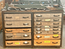 Alte Bundeswehr Werkbank - Vintage Industriedesign - zum Restaurieren -