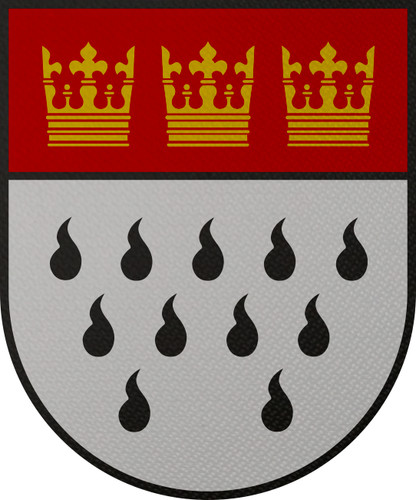 Aufnäher köln wappen - köln,