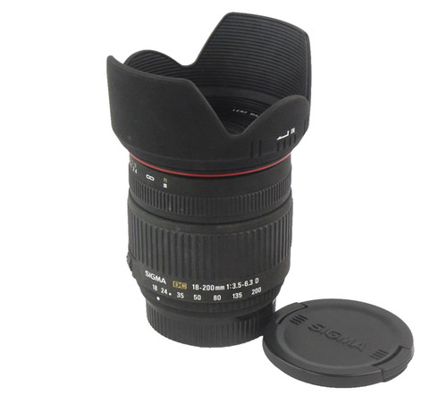 Sigma zoom 200 - sigma, f/3.5-6.3