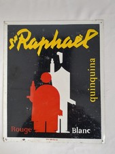 Altes Blechschild ST RAPHAEL BLANC