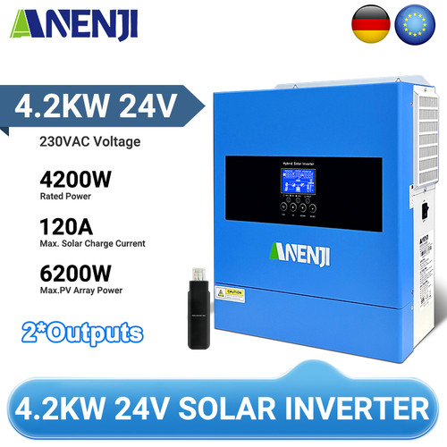 2kw 24v hybrid solar - 4.2kw,