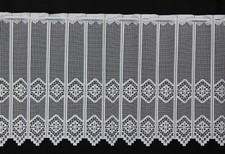 Scheibengardine Bistrogardinen Meterware nach Maß "alte Zeiten" 45 cm / 60 cm