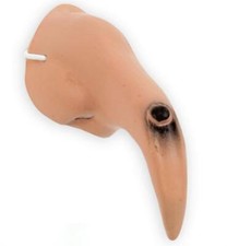 Gummi Hexennase mit Warze und