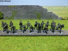 "Infanterie-Trupp der Wehrmacht", 17 Figuren, Deutsches Reich, WW2, 1:87