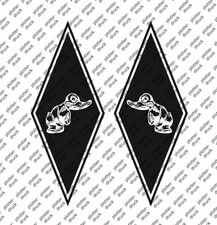 Dekor Rubber Duck Rauten