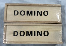 Wooden Domino Game Classic