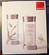 MENU Zwei Design Kerzen -