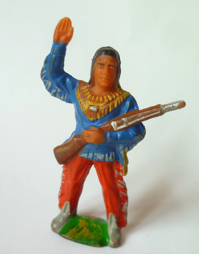 Alter ddr hartgummi indianer - alter,