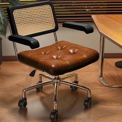 Bürostuhl dark brown - brown, schwarz