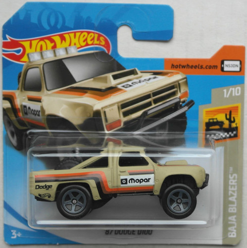 Hot wheels 1987 dodge d100 - hot,