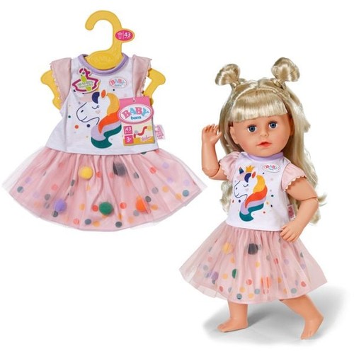 Baby born einhornkleid mit - baby,