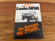 Lada Niva Prospekt im Spiegel der Presse Samara Werbung Wolga Shiguli 1300 1500