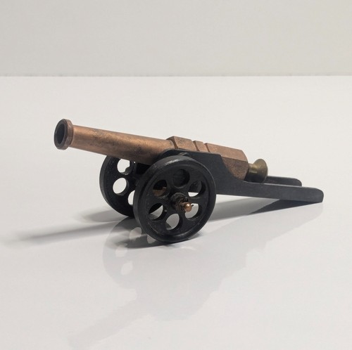 Miniatur kanone kupfer - miniatur, messing