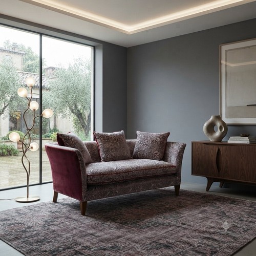 Antiker sofa samt walnuss - sofa,